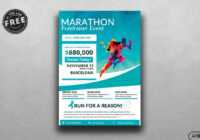 Fundraiser Flyer Free Download Marathon | Breast Cancer within Cancer Fundraiser Flyer Template