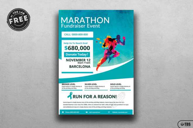 Fundraiser Flyer Free Download Marathon | Breast Cancer within Cancer Fundraiser Flyer Template