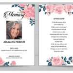 Funeral Prayer Card Templates ~ Addictionary throughout Prayer Card Template For Word