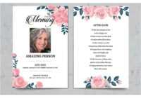 Funeral Prayer Card Templates ~ Addictionary throughout Prayer Card Template For Word