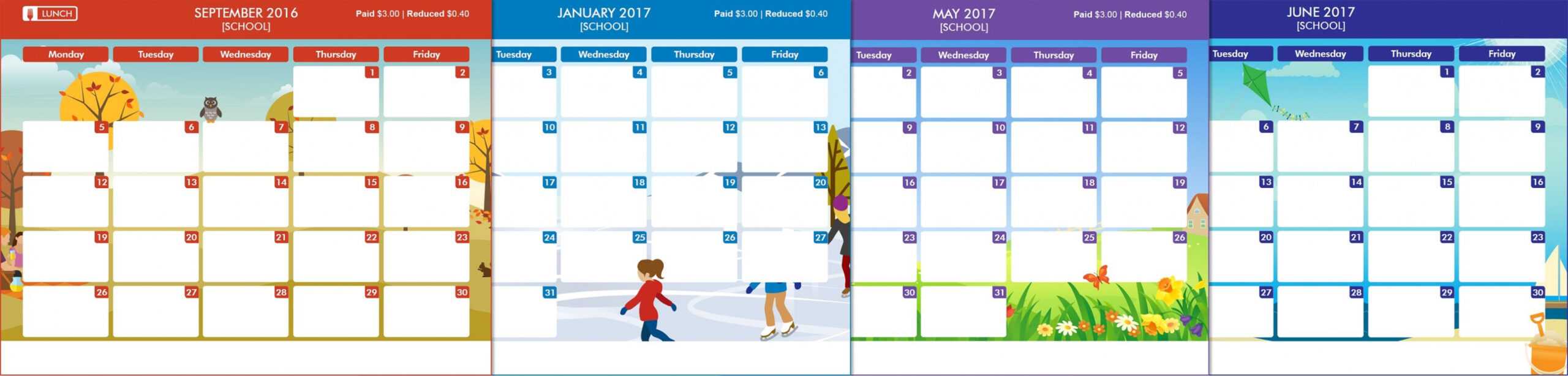 Get Your Free 2016-17 School Menu Templates regarding School Lunch Menu Template