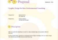 Graphic Designer Sample Proposal - 5 Steps in Graphic Design Proposal Template