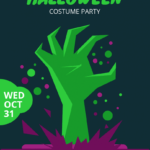 Halloween Costume Party Flyer Template in Halloween Costume Party Flyer Templates