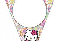 Hello Kitty Party: Free Party Printables, Images And Papers within Hello Kitty Birthday Banner Template Free