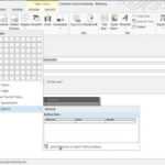 How To Create An Agenda Template inside Outlook Meeting Template