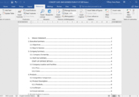 How To Customize Heading Levels For Table Of Contents In Word for Word 2013 Table Of Contents Template