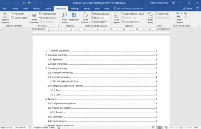 How To Customize Heading Levels For Table Of Contents In Word for Word 2013 Table Of Contents Template