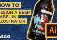How To Design A Beer Bottle Label In Adobe Illustrator - Print Production  Design Tutorial throughout Adobe Illustrator Label Template