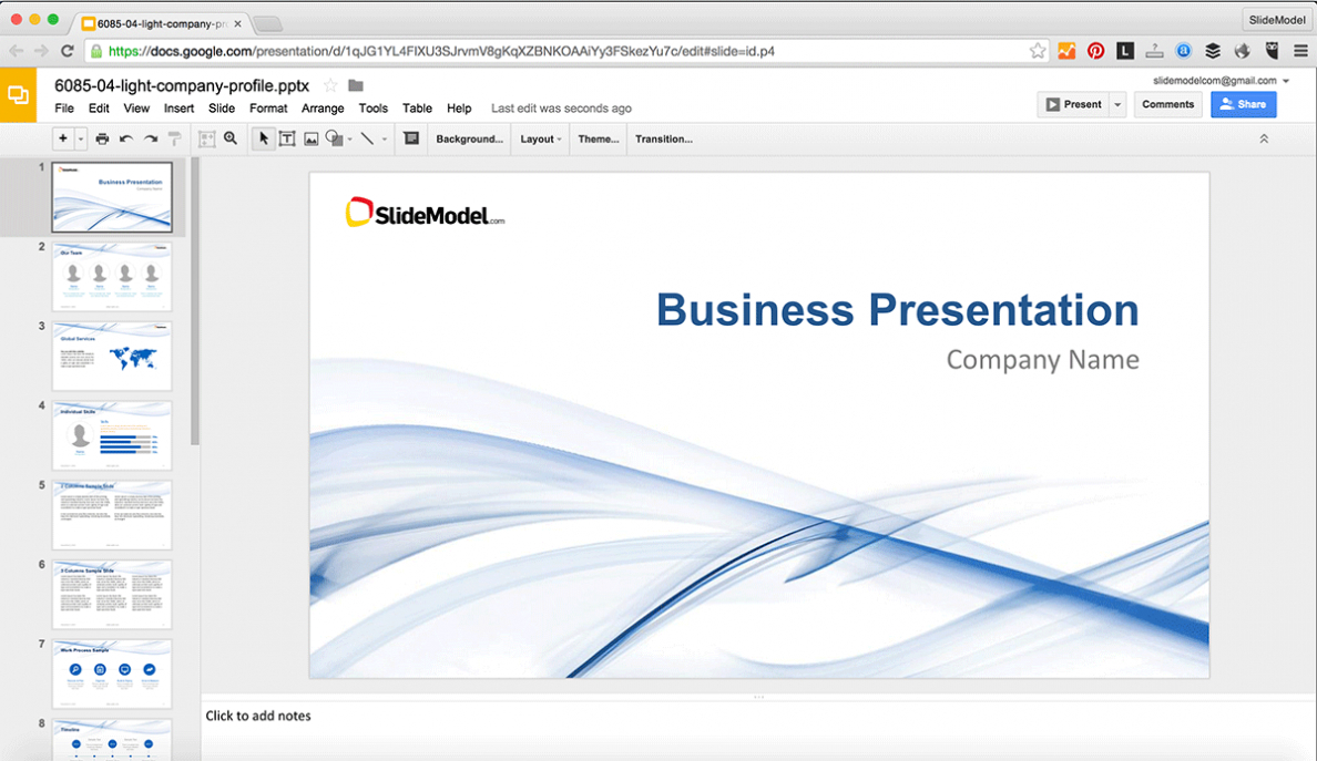How To Edit Powerpoint Templates In Google Slides - Slidemodel in How To Edit A Powerpoint Template