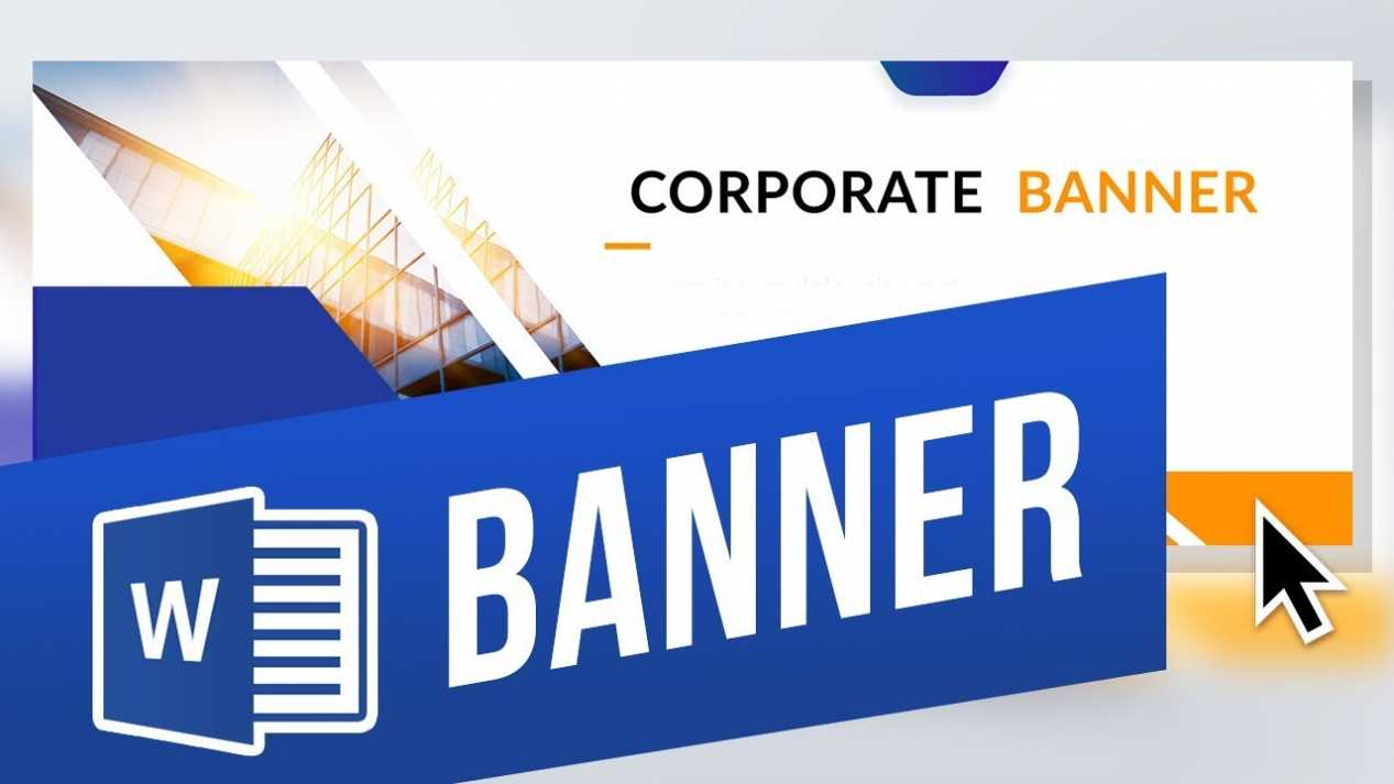 How To Make A Banner In Word for Banner Template Word 2010