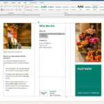 How To Make A Brochure In Microsoft Word inside Brochure Template On Microsoft Word