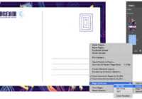 How To Set Up A Postcard | Adobe Indesign Tutorials within Indesign Postcard Template 4X6