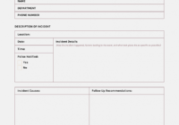 How To Write An Effective Incident Report [+ Templates] for It Issue Report Template