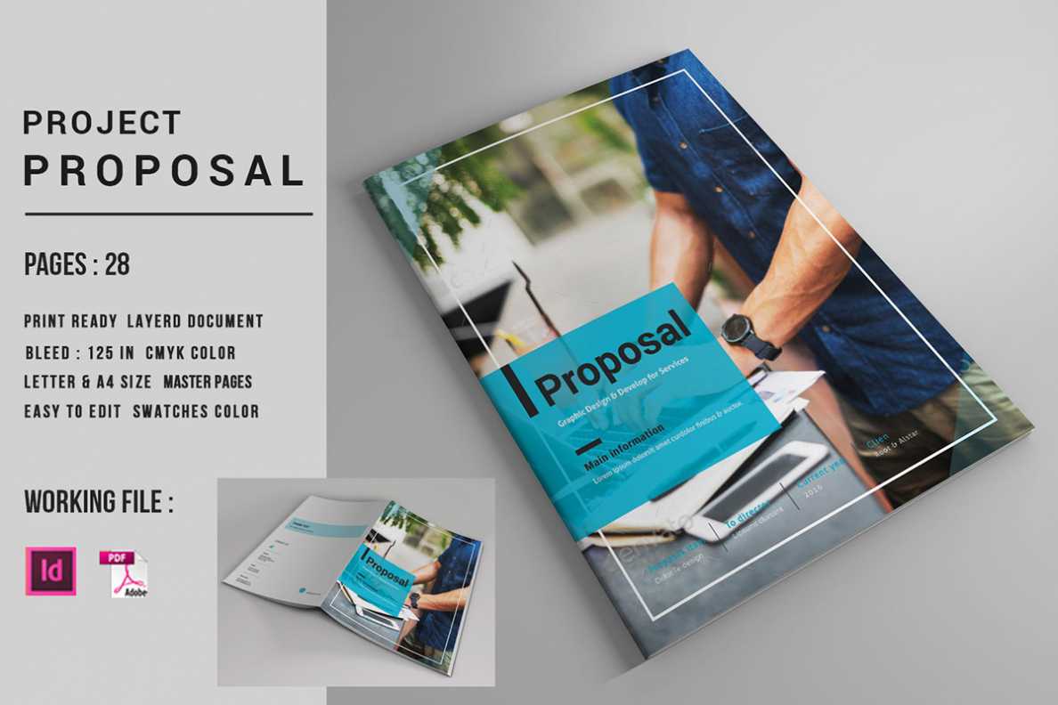 Indesign Business Proposal Template On Behance within Business Proposal Template Indesign