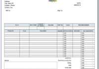 Invoice Template In Excel 2007 Free Download | Vincegray2014 intended for Invoice Template In Excel 2007