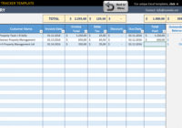 Invoice Tracker - Free Excel Invoice Tracking Template regarding Invoice Checklist Template