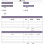 Invoicing Format For Hvac Service with regard to Hvac Service Invoice Template Free