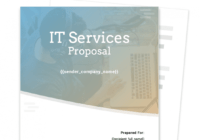 It Services Proposal Template - [Free Sample] | Proposable pertaining to Technology Proposal Template