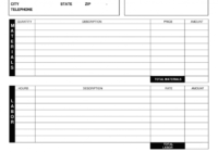 Job Estimate Template - Fill Online, Printable, Fillable pertaining to Blank Estimate Form Template