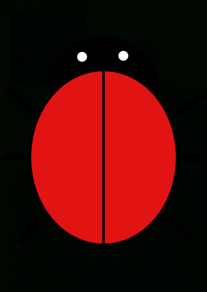 Ladybird | Free Images At Clker - Vector Clip Art Online in Blank Ladybug Template