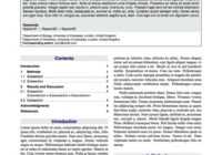 Latex Typesetting - Showcase regarding Technical Report Template Latex