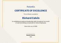 Leadership Award Certificate Template - Word (Doc) | Psd within Leadership Award Certificate Template