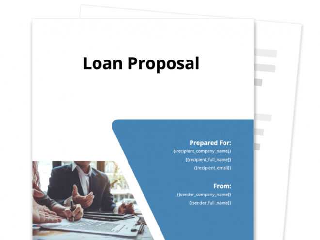 Loan Proposal Template - [Free Sample] | Proposable intended for Business Proposal Template For Bank Loan