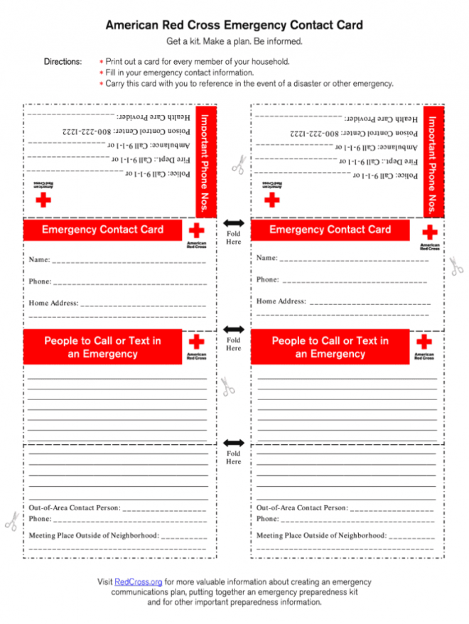 Magnetic Emergency Refrigerator Card - Fill Out And Sign Printable Pdf  Template | Signnow regarding Emergency Contact Card Template