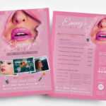 Makeup Artist Flyer Template - Psd, Ai &amp; Vector - Brandpacks with regard to Makeup Artist Flyers Templates