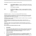 Management Agreement Template | By Business-In-A-Box™ in Risk Management Agreement Template