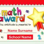 Math Certificate Free Vector Art - (40 Free Downloads) intended for Math Certificate Template