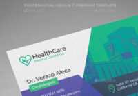 Medical Business Card Templates &amp; Designs From Graphicriver throughout Medical Business Cards Templates Free