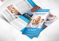 Medical Care And Hospital Trifold Brochure Template Free Psd pertaining to Healthcare Brochure Templates Free Download