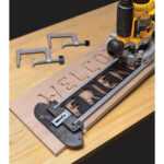 Milescraft Signpro Complete Sign Making Router Jig Template Kit With  Templates, Bits And Bushings-1212 - The Home Depot inside Router Letter Templates