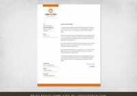 Modern Letterhead Template In Microsoft Word Free - Used To Tech within Company Letterhead Template Word