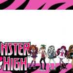 Monster High: Free Printable Party Invitations. - Oh My for Monster High Birthday Card Template