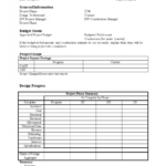Monthly Progress Report In Word | Templates At for Construction Status Report Template