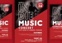 Music Concert Flyer Psd Bundle Freebie with Concert Flyer Template Free
