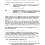 Mutual Non-Disclosure Agreement Template | By Business-In-A-Box™ with Mutual Confidentiality Agreement Template