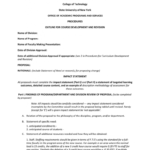 New Course Proposal Form with regard to Course Proposal Template