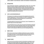 Non-Profit Proposal Template Examples with regard to Non Profit Proposal Template