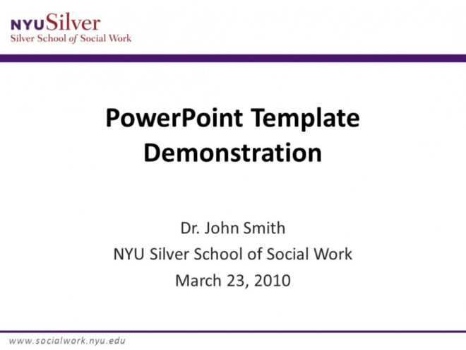 Nyu Powerpoint Template - Professional Template Ideas with Nyu Powerpoint Template