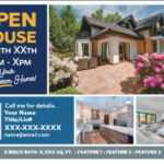 Open House Real Estate Postcards For Realtors inside Open House Postcard Template