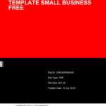 Operations Manual Template Small Business Free By within Small Business Operations Manual Template