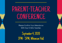 Parent Teacher Conference Poster Template with Parent Teacher Conference Flyer Template