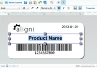 Part And Inventory Labels - Aligni regarding Inventory Labels Template