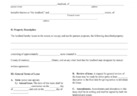 Pasture Lease Agreement Blank Template - Fill Out And Sign Printable Pdf  Template | Signnow pertaining to Ranch Lease Agreement Template