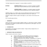 Patent Assignment Template | By Business-In-A-Box™ regarding Invention Assignment Agreement Template