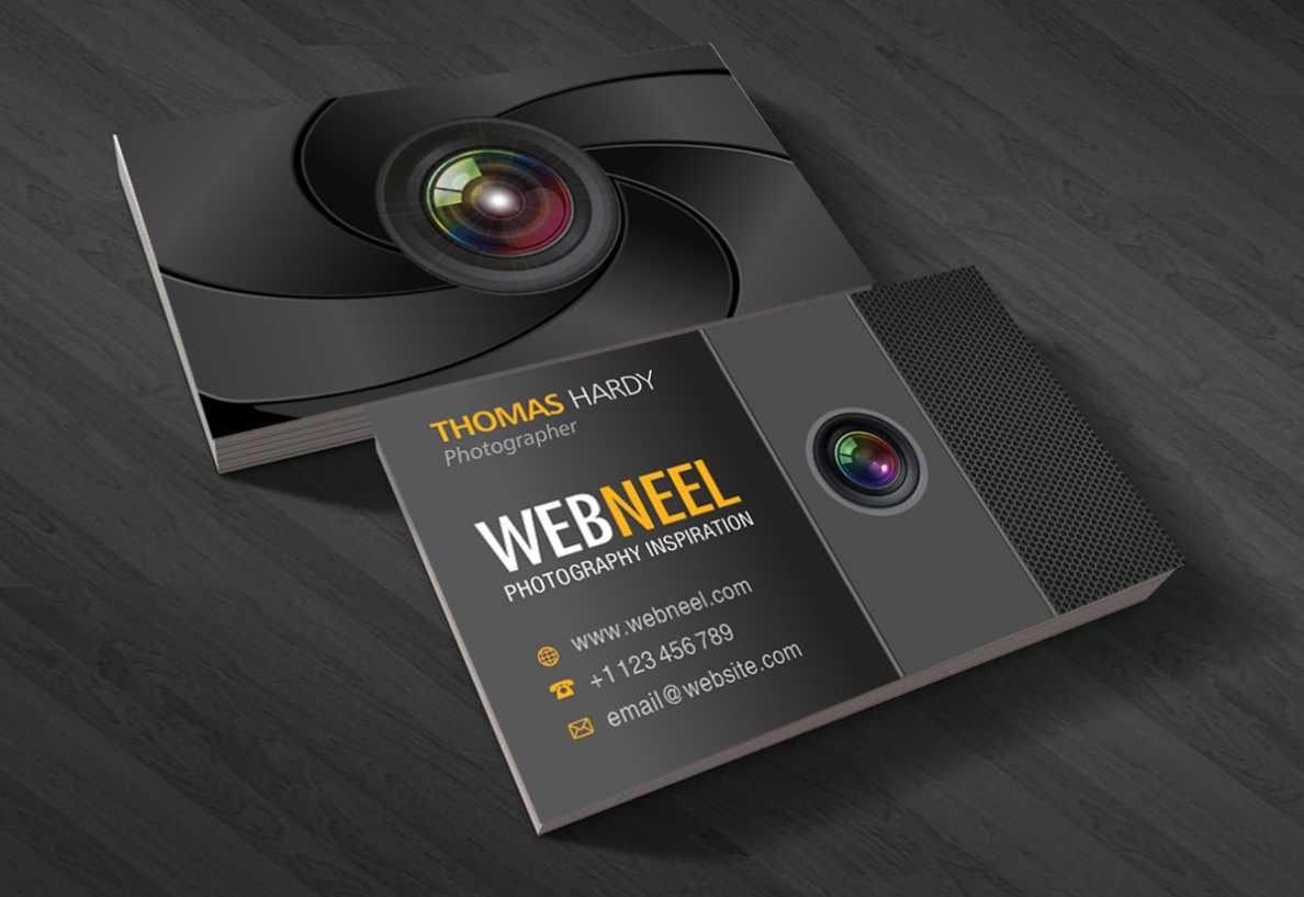 Photography Business Card Design Template 40 - Freedownload for Free Business Card Templates For Photographers