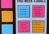 Post It Note Goal Setting Printable Template – Let'S Live inside Printable Post It Notes Template